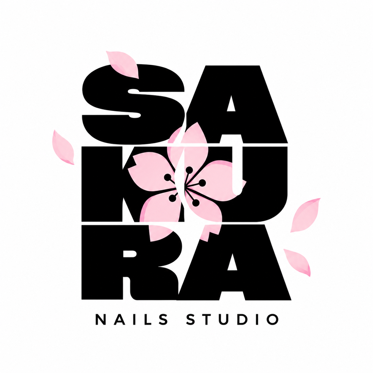 Logo de Sakura Nails Studio